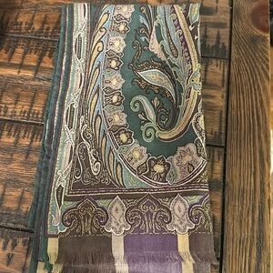 Etro Multicolor Paisley Scarf
